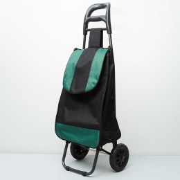 DELTA Тележка багажная ручная 25 кг DT 20 зеленая с черным