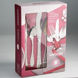 WEBBER Столовый набор 24пр. BE 0012S24