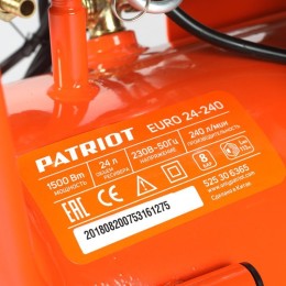 PATRIOT Компрессор EURO 24-240, 1,5 кВт