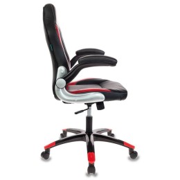 БЮРОКРАТ Кресло игровое Viking-1, на колесиках; подлокотники, газлифт; 120кг, искусственная кожа, черный 1004357