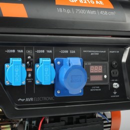 PATRIOT Генератор бензиновый GP 8210 AE