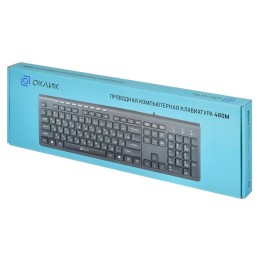 Oklick Клавиатура 480M Black 1067196