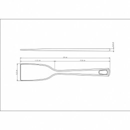 TRAMONTINA Лопатка Utilita 25124 /100