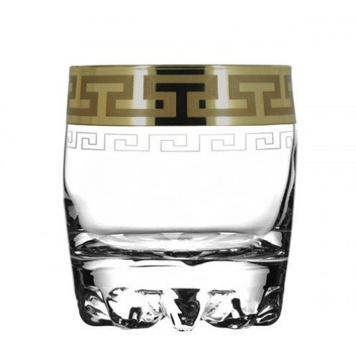 Набор стаканов для виски ГУСЬ ХРУСТАЛЬНЫЙ Греческий узор 305 мл. GE03- 415/S