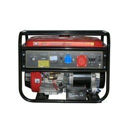 Калибр Генератор бензиновый БЭГ-6500А/220/380