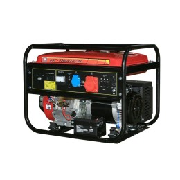 Калибр Генератор бензиновый БЭГ-6500А/220/380