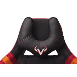 Бюрократ Кресло игровое VIKING 4 AERO RED две подушки черный/красный искусст. кожа/ткань 1197915