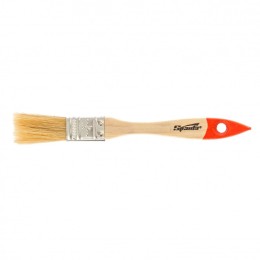 SPARTA Кисть плоская Slimline 3/4 (20 мм), натуральная щетина, деревянная ручка 824155