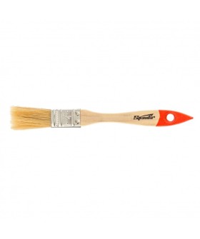 SPARTA Кисть плоская Slimline 3/4 (20 мм), натуральная щетина, деревянная ручка 824155