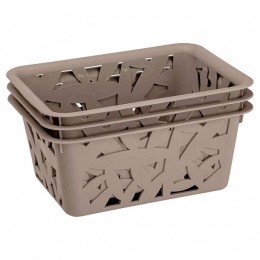 БЫТПЛАСТ Комплект корзинок ХS 3шт. 4312374 микс