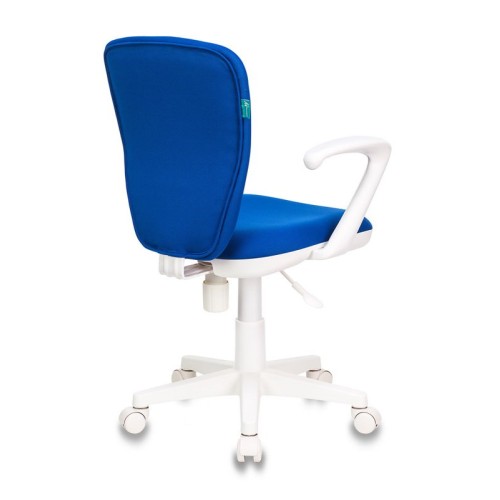 Кресло детское Бюрократ KD-W10AXSN/26-21 синий 26-21 (пластик белый) 1162185