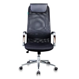 Бюрократ Кресло руководителя KB-9N/BLACK черный TW-01 TW-11 сетка/ткань крестовина хром 1140271