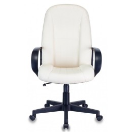 Бюрократ Кресло руководителя T-898/OR-10 молочный искусственная кожа 1129533