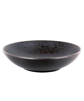 КОРАЛЛ Тарелка глубокая 20 см Elite black 19S509-8BOWL