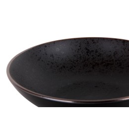 КОРАЛЛ Тарелка глубокая 20 см Elite black 19S509-8BOWL