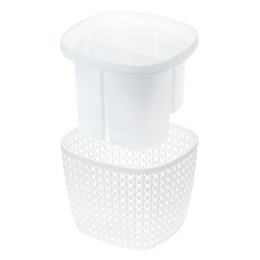 М-ПЛАСТИКА Сушилка для столовых приборов Пирула М 1168 белый