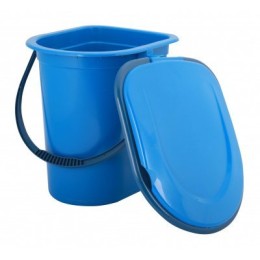 АЛЬТЕРНАТИВА Ведро-туалет 17 л. М 1320 голубо