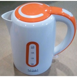 DELTA Электрический чайник DL 1080 белый с абрикосовым