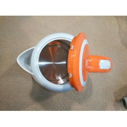 DELTA Электрический чайник DL 1080 белый с абрикосовым