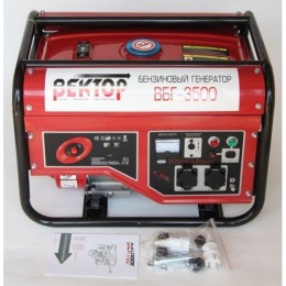 ВЕКТОР Генератор бензиновый ВБГ-3500