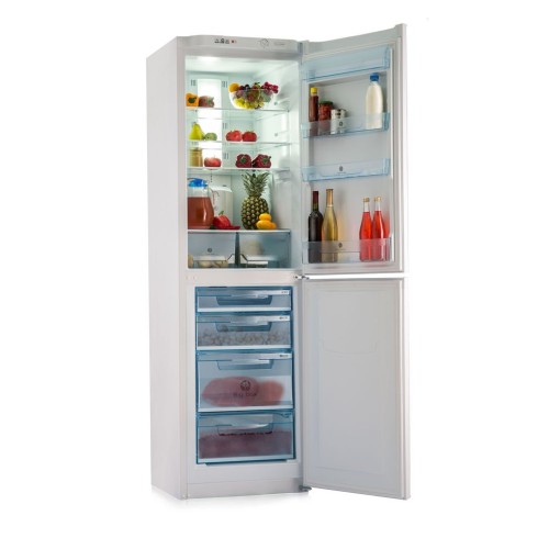 Холодильник двухкамерный POZIS RK FNF 172 белый черная/ накладка