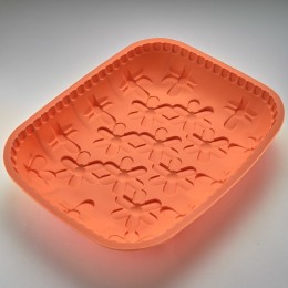 WEBBER Форма 30х26х6см Маргаритки BE 4220 S персик