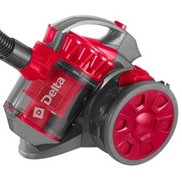 DELTA Пылесос 1600W DL 0827 красный