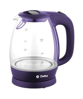 DELTA Электрический чайник DL 1203 фиолетовый