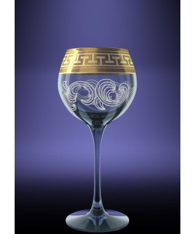 ГУСЬ ХРУСТАЛЬНЫЙ Набор бокалов для вина Греческий узор 210мл. (GE03-1689)