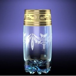 ГУСЬ ХРУСТАЛЬНЫЙ Набор для напитков 6пр. Русский узор (GE09-812)