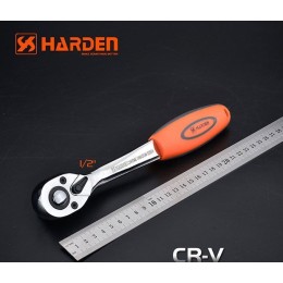 HARDEN Профессиональная рукоятка (дуга) с трещоткой 1/2 12,5мм 535504