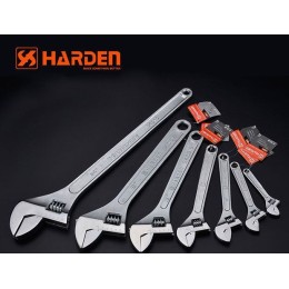 HARDEN Разводной ключ из углеродистой стали 8 540508