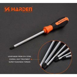 HARDEN Ударная крестовая отвертка PH1x100мм 550326
