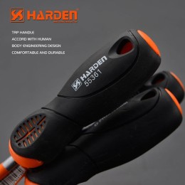 HARDEN Профессиональная усиленная крестовая отвертка PH2x100мм 550385