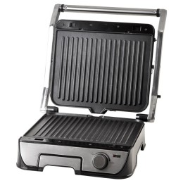 DELTA Сэндвич-гриль LUX DL 051 cеребристый