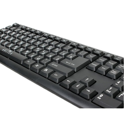 Клавиатура OKLICK 180M черный USB 943626