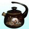 Эмалированный чайник 2,0л. КМК 43604 102/10.6 коричневый