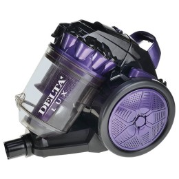 DELTA Пылесос 2000W LUX DL 0830 фиолетовый с черным