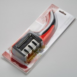 ALPENKOK Точилка для ножей AK 3002 черная с красным