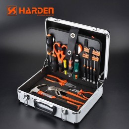 HARDEN Профессиональный набор в аллюминиевом кейсе 103пр. 510703