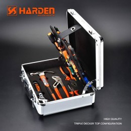HARDEN Профессиональный набор в аллюминиевом кейсе 103пр. 510703
