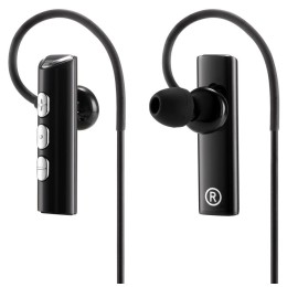 DIGMA Гарнитура вкладыши BT 01 черный беспроводные bluetooth 1052291