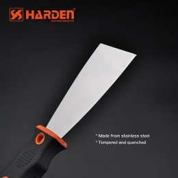 HARDEN Шпатель профессиональный металлический 125мм 620205