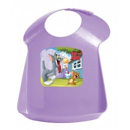 БЫТПЛАСТ Нагрудник детский ТОМ и ДЖЕРРИ 431308103 сиреневый