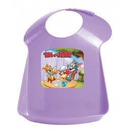 БЫТПЛАСТ Нагрудник детский ТОМ и ДЖЕРРИ 431308103 сиреневый