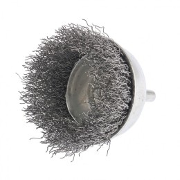 СИБРТЕХ Щетка для дрели, 65 мм, чашка со шпилькой 744777
