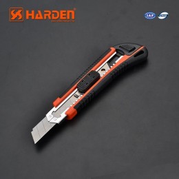 HARDEN Универсальный нож 18мм + 3 лезвия 570312