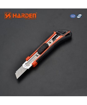 HARDEN Универсальный нож 18мм + 3 лезвия 570312