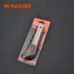 HARDEN Универсальный нож 18мм + 3 лезвия 570312