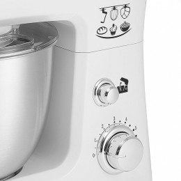 DELTA Миксер 1000W LUX DE 7900 P белый с серым